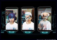 「公安9課インスタフィルター」のイメージ。