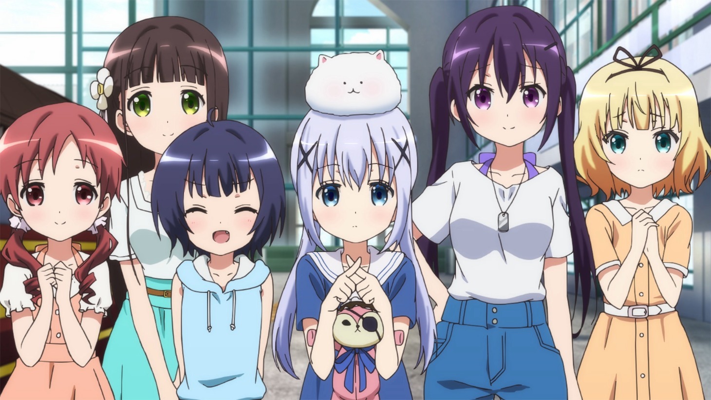 「ご注文はうさぎですか?? ～Dear My Sister～」より。 (c)Koi・芳文社/ご注文は製作委員会ですか??