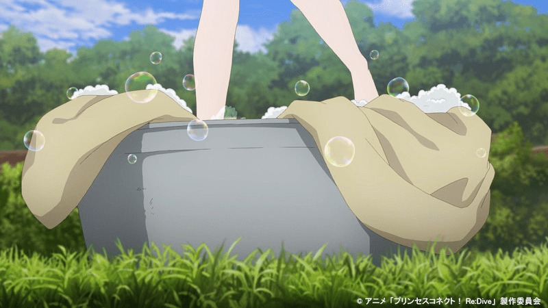 TVアニメ「プリンセスコネクト！Re:Dive」第4話より。