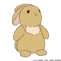「映像研には手を出すな！ 浅草氏のうさぎぬいぐるみ」ラフ