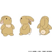 「映像研には手を出すな! 浅草氏のうさぎぬいぐるみ」ラフ