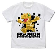 「アグモン ポリゴングラフィック Tシャツ」