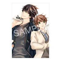 「世界一初恋」をモチーフにしたネックレスに付属するポストカード。