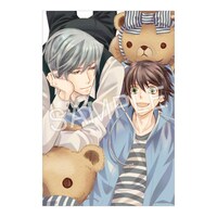 「純情ロマンチカ」をモチーフにしたネックレスに付属するポストカード。