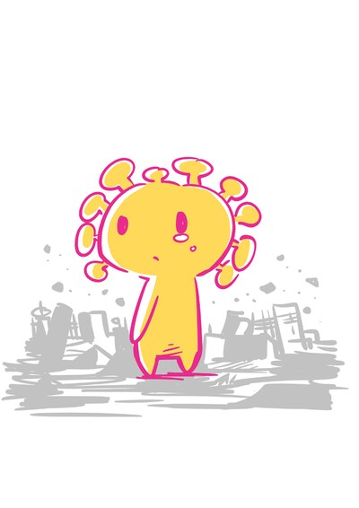 「コロナくんの追憶」キービジュアル