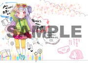 メロンブックス特典の4Pリーフレットより。