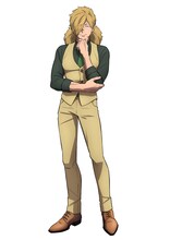 隠神（CV：諏訪部順一）のビジュアル。