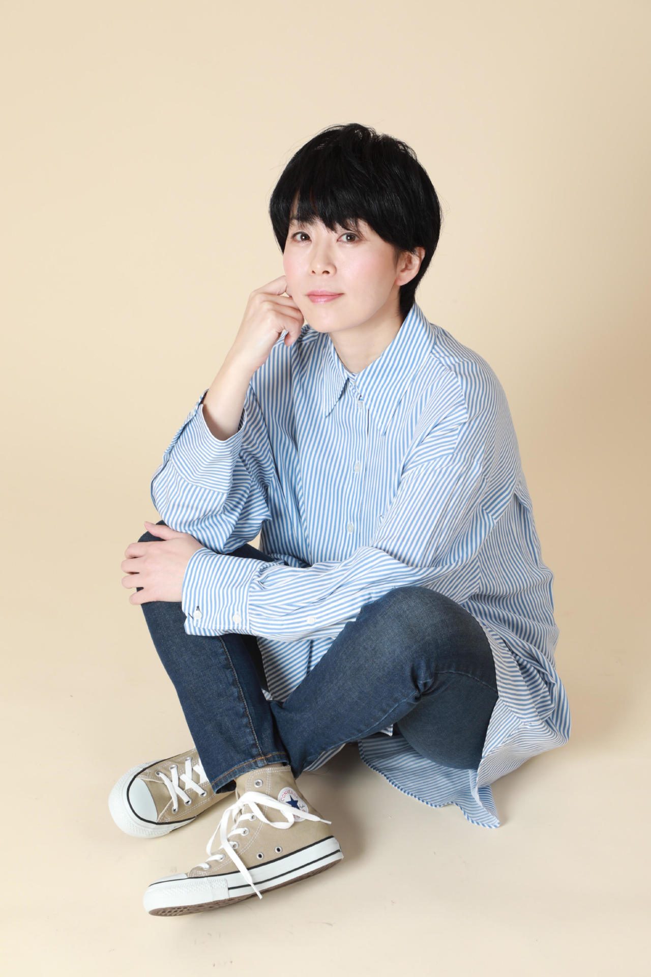 幸村精市役の永井幸子。