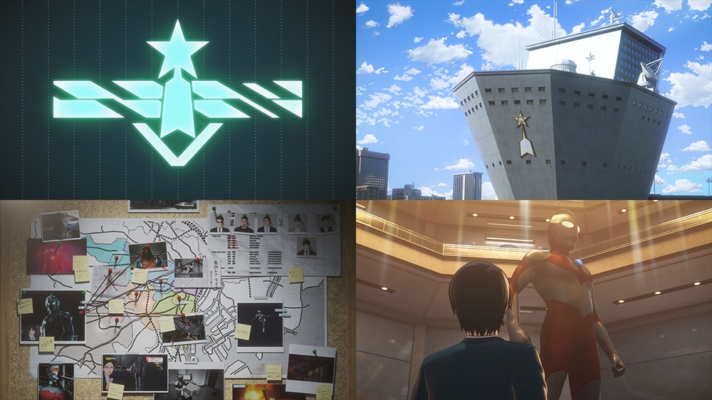 「ULTRAMAN」の背景素材。(C)円谷プロ (C)Eiichi Shimizu,Tomohiro Shimoguchi (C)ULTRAMAN製作委員会