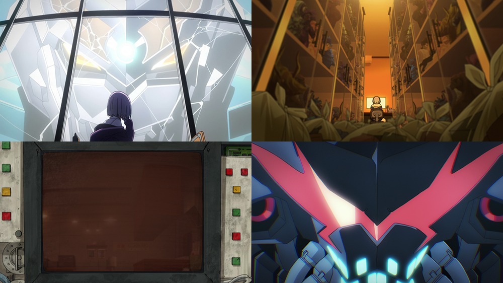 「SSSS.GRIDMAN」の背景素材。(C)円谷プロ (C)2018 TRIGGER・雨宮哲／「GRIDMAN」製作委員会