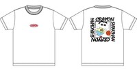 「クレヨンしんちゃん」×SPINNSのTシャツ。