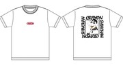 「クレヨンしんちゃん」×SPINNSのTシャツ。