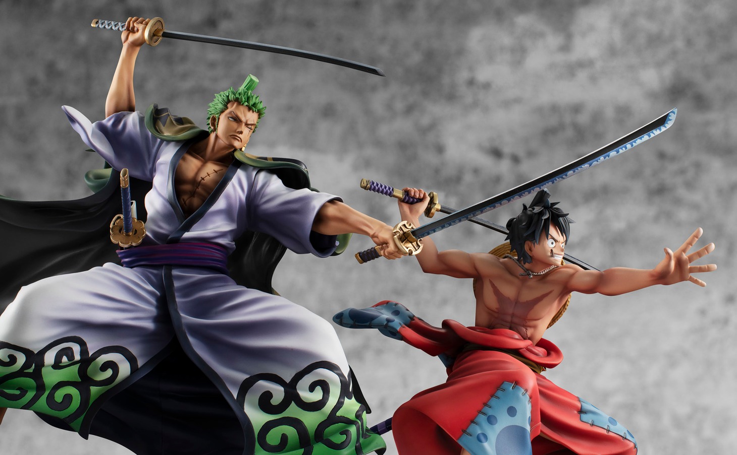 「Portrait.Of.Pirates ワンピース “Warriors Alliance” ゾロ十郎」と「Portrait.Of.Pirates ワンピース “Warriors Alliance” ルフィ太郎」