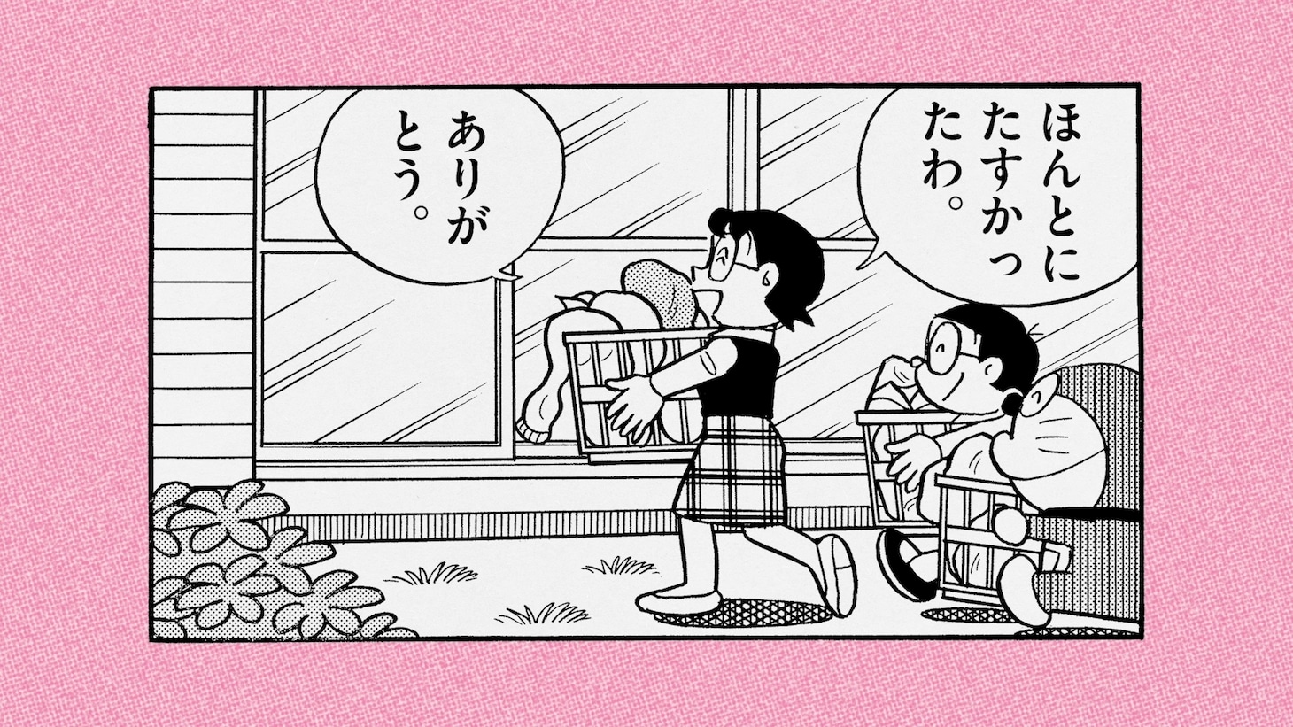 「STAY HOME」プロジェクトの母の日動画より。
