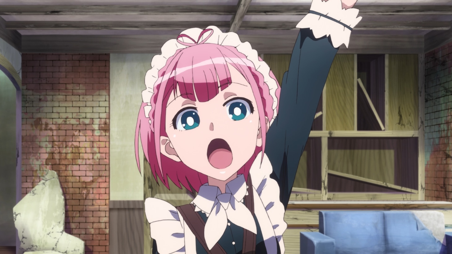 アニメ「通常攻撃が全体攻撃で二回攻撃のお母さんは好きですか？」より。