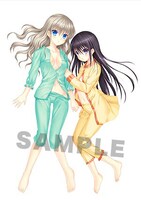 アニメイトの店舗購入特典に使用されるイラストのサンプル。