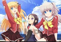 キャラアニの店舗購入特典に使用されるイラストのサンプル。