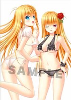 ソフマップの店舗購入特典に使用されるイラストのサンプル。