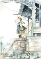 「三浦靖冬原画展」サブビジュアル