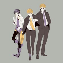 たもつ葉子による描き下ろしイラスト。