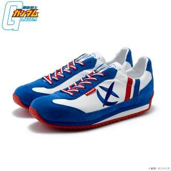 「STRICT-G×PATRICK 『機動戦士ガンダム』マラソン・レザースニーカー 地球連邦軍モデル」