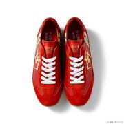 「STRICT-G×PATRICK 『機動戦士ガンダム』マラソン・レザースニーカー 赤い彗星モデル」