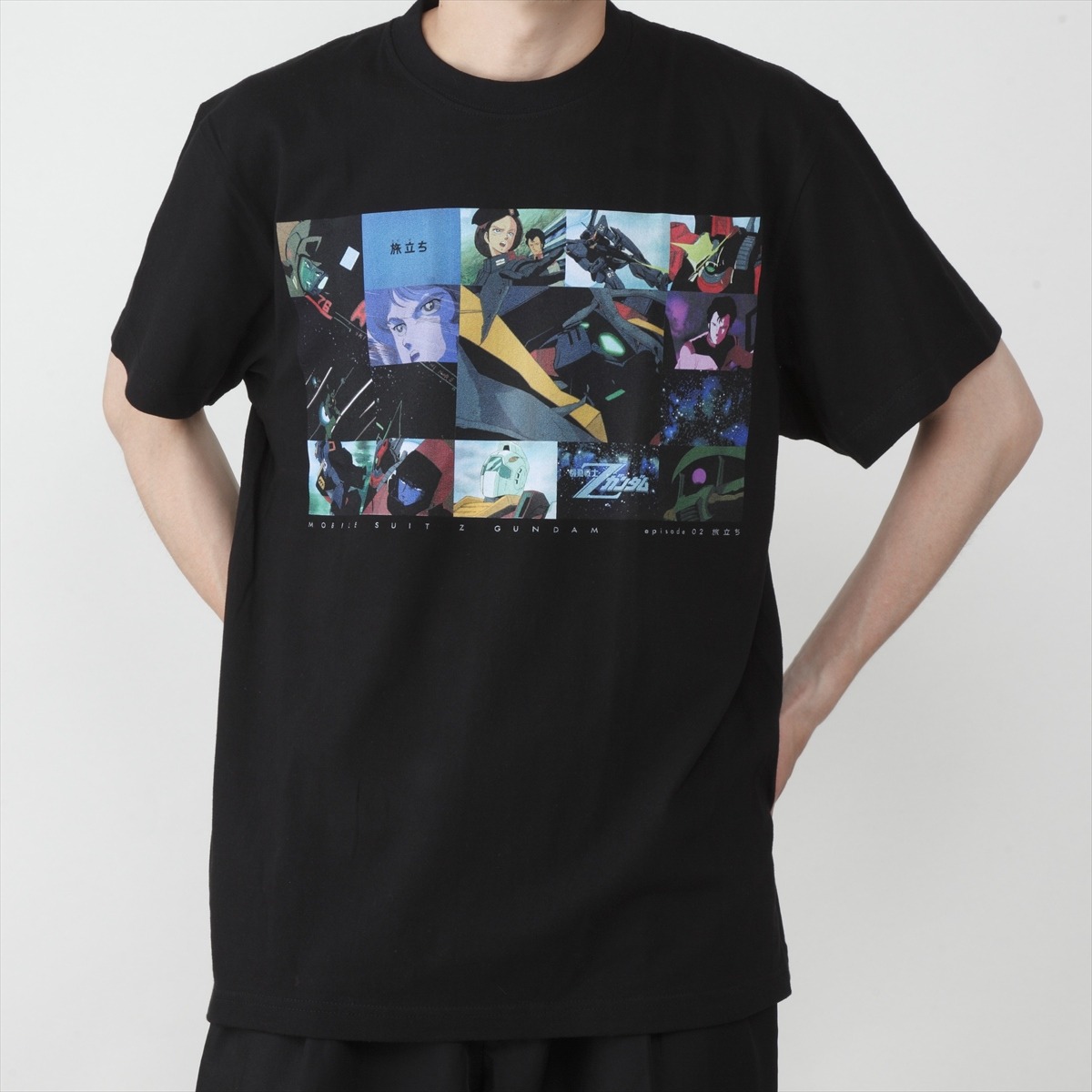 「機動戦士Zガンダム エピソードTシャツ EP2『旅立ち』」