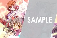 COMIC ZINで購入特典として配布されるイラストカード。