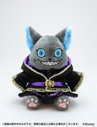 式典服バージョンのグリムマスコット（正面・フードオフ）。