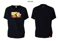 「炎炎ノ消防隊 Tシャツ 人体発火現象 Yellow」