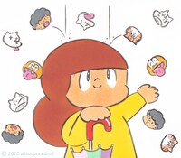 マムアンちゃんのイラスト。