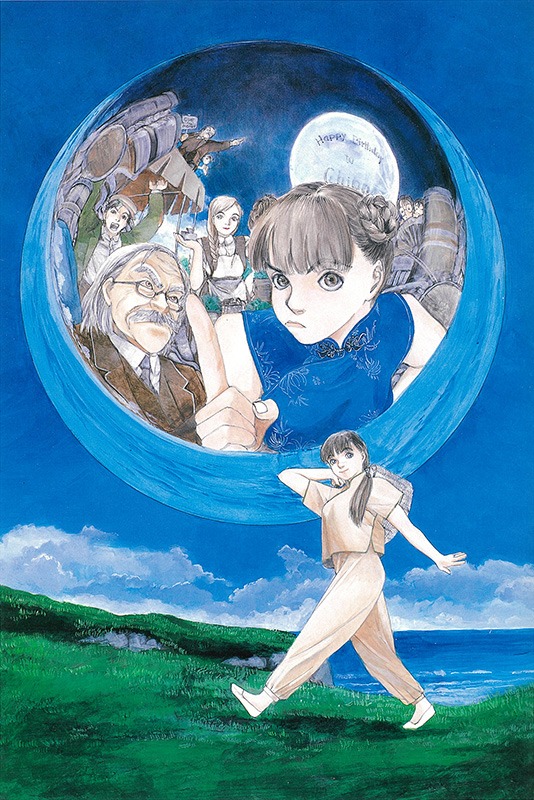 「『チャイナさんの憂鬱』複製原画 商品化プロジェクト」の候補となった「絵柄B」。