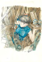 「『チャイナさんの憂鬱』複製原画 商品化プロジェクト」の候補となった「絵柄C」。