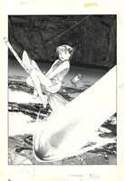 「『チャイナさんの憂鬱』複製原画 商品化プロジェクト」の候補となった「絵柄J」。