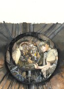 「『チャイナさんの憂鬱』複製原画 商品化プロジェクト」の候補となった「絵柄F」。