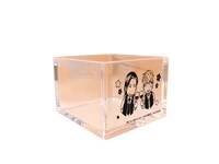 水名瀬雅良の描き下ろしイラストが用いられた「喰うか、喰われるか」の枡。