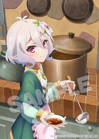 アニメ「プリンセスコネクト!Re:Dive」Blu-ray第1巻のインナーイラスト。