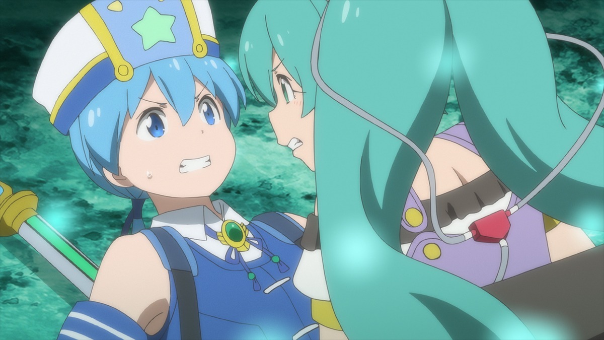 TVアニメ「社長、バトルの時間です！」第8話より。