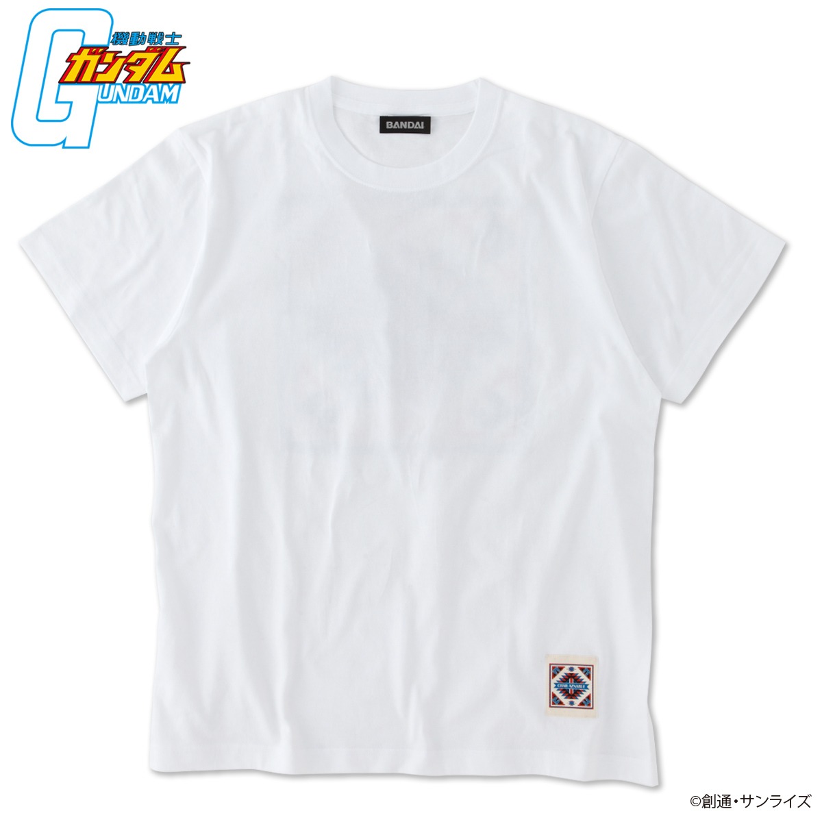 「機動戦士ガンダム ネイティブ柄企画 Tシャツ シャア・アズナブル」前面