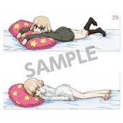 「ガールズ&パンツァー」カチューシャの添い寝抱き枕カバー、両面描き下ろし