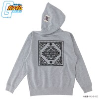 「機動戦士ガンダム ネイティブ柄企画 ジップパーカー シャア・アズナブル」