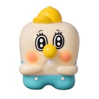 「生理ちゃん」のソフビマスコットより「童貞くん」。