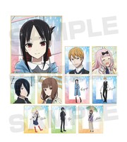 「描き下ろしイラスト 雨の日のお出かけver. トレーディングミニ色紙」全10種