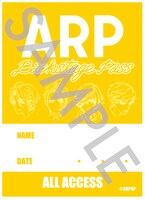 入場者特典のステッカー（第1公演）。