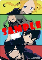 「SSSS.GRIDMAN 姫とサムライ」1巻と「SSSS.GRIDMAN 新世紀中学生日記」1巻の購入者に、アニメイトで進呈されるリバーシブルビジュアルボード。