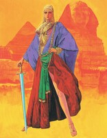 イラストギャラリーより、「妖女伝説」。