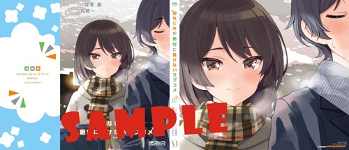 ゲーマーズで配布される、井冬良の描き下ろしブックカバー。