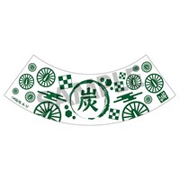 歯ブラシスタンド（竈門炭治郎）のイラスト。