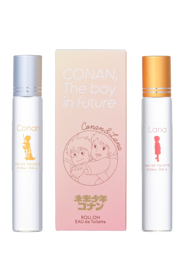 「未来少年コナン ロールオンフレグランス コナン＆ラナ」