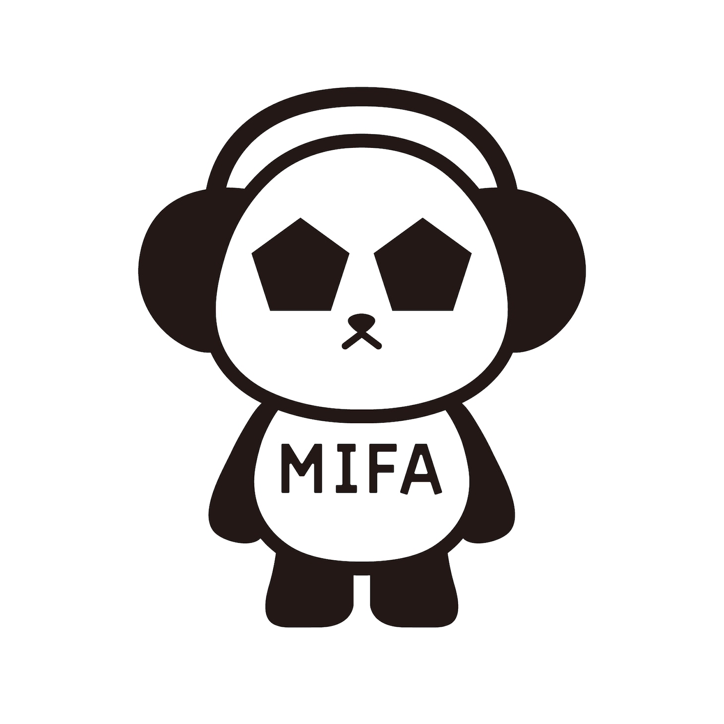 MIFAの公式キャラクター・ミファンダ。